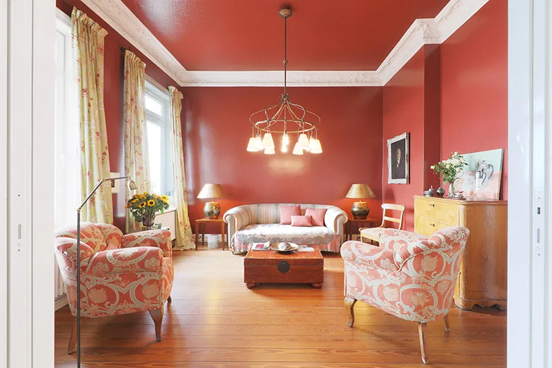 Wohnzimmer einmal mit ...