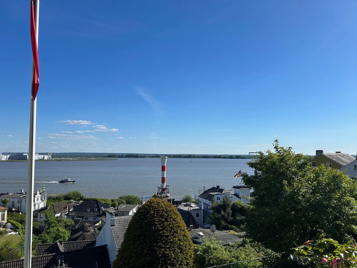 Die Aussicht bei jedem Wetter ...