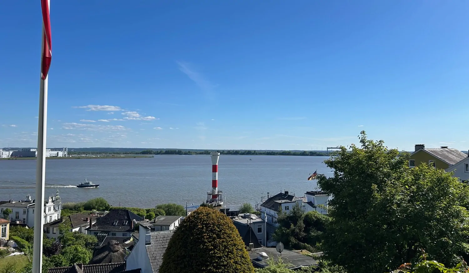 Die Aussicht bei jedem Wetter ...