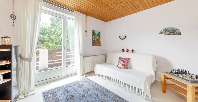 Zimmer im Dachgeschoss