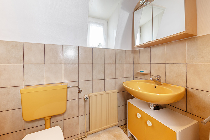 Gäste-WC im Dachgeschoss
