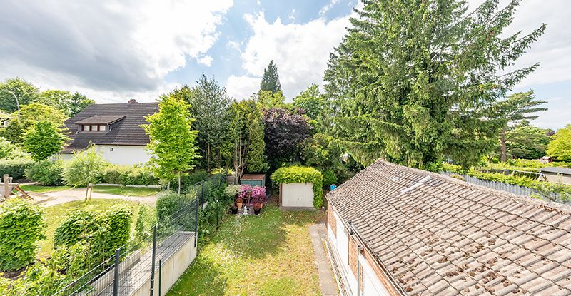 Blick vom Westbalkon