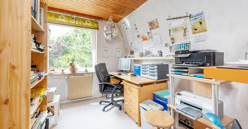 Zimmer im Dachgeschoss