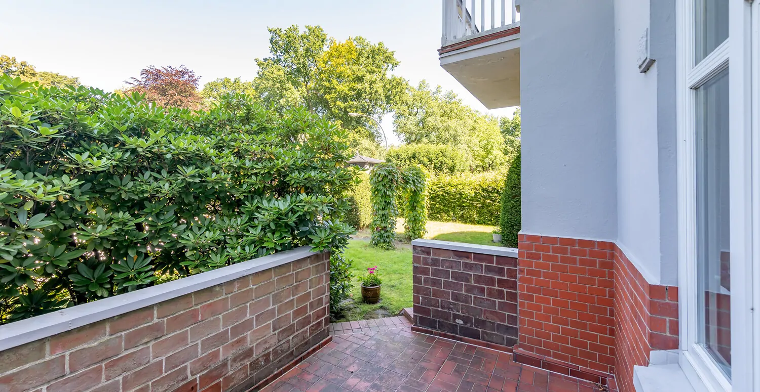 Nur einer der vielen Außenbereiche