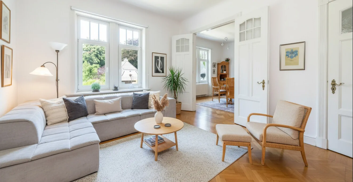 Jugendstil trifft Idylle: Ihr Zweifamilienhaus-Projekt