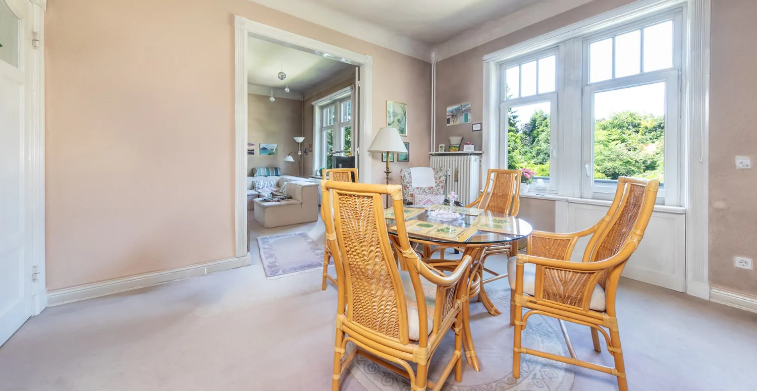 Essbereich im Obergeschoss