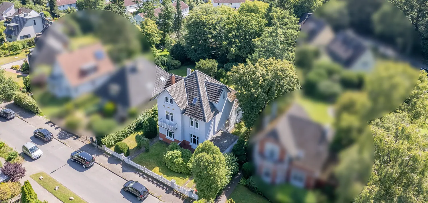 Eingebettet in eine ruhige und grüne Nachbarschaft