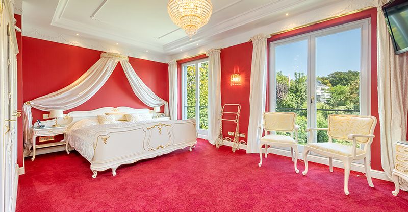 Master bedroom with ...