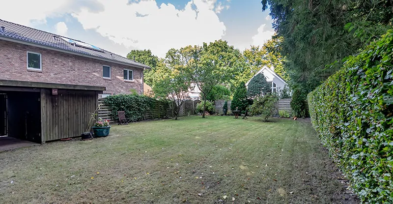 Hier hinten könnte ...