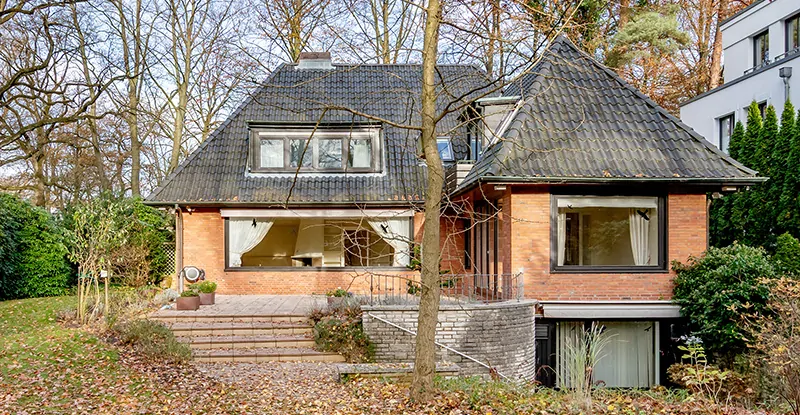 Ansicht aus dem Garten