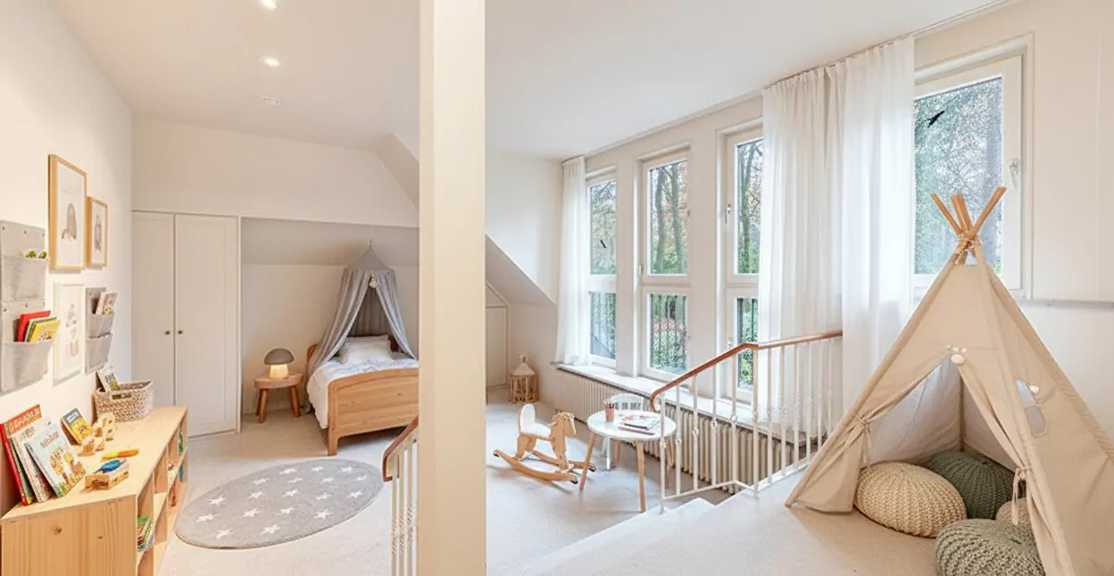 Kinderzimmer gestaged