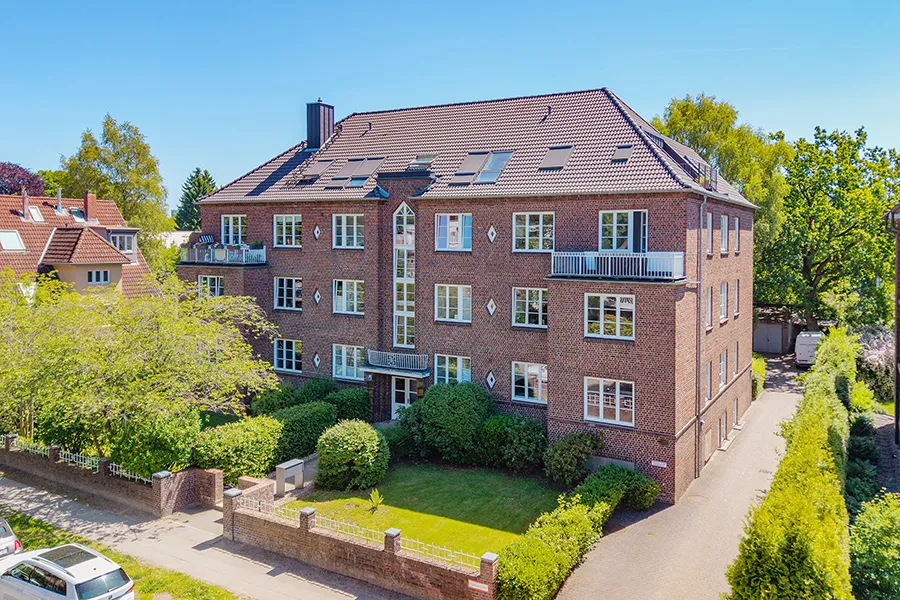 Ansicht von der Straße aus