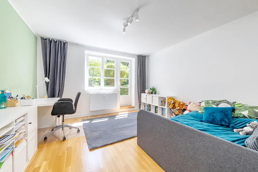 2. Schlafzimmer im Gartengeschoss