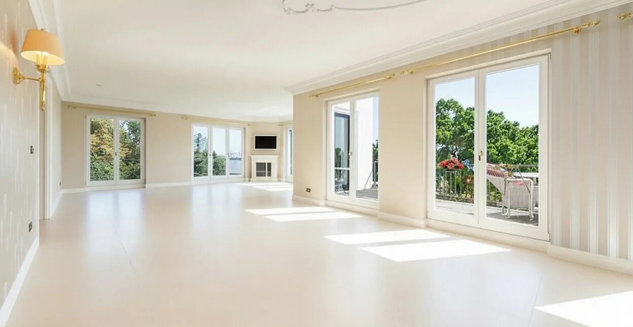 (KI) ... mit Zugängen zu zwei Südbalkonen (KI)