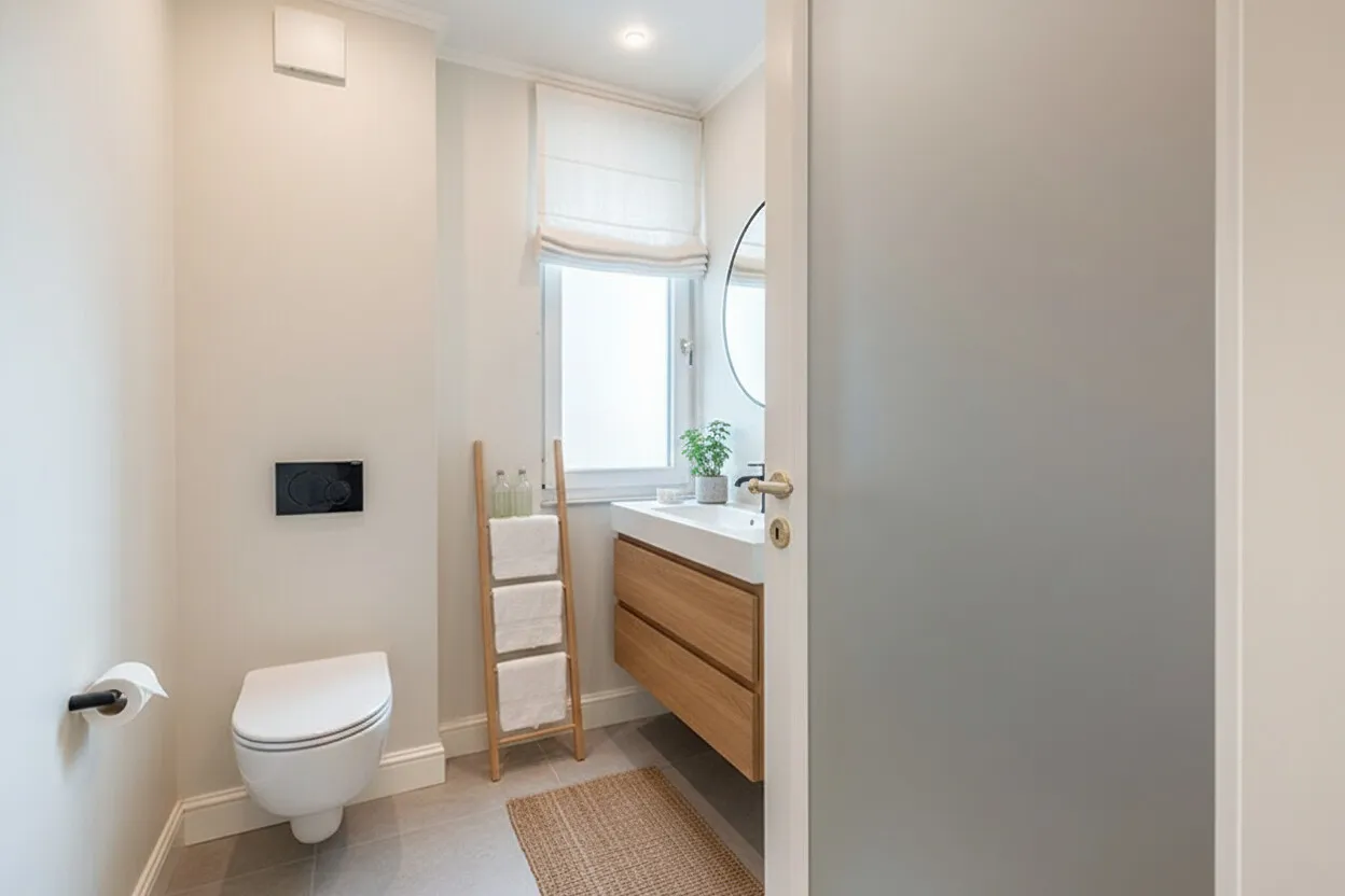 (KI) ... samt separater Toilette (KI)