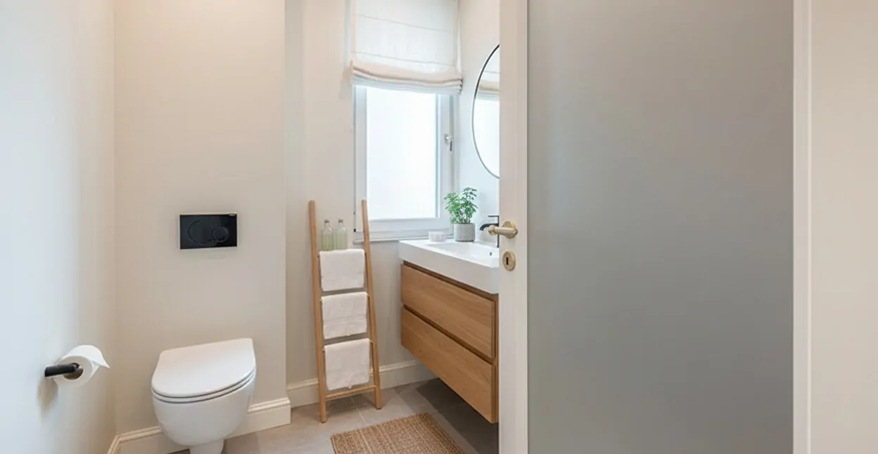 (KI) ... samt separater Toilette (KI)