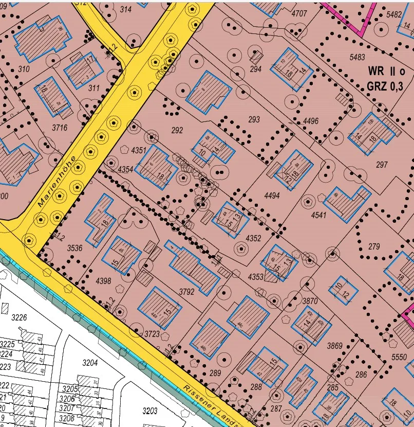 Auszug B-Plan