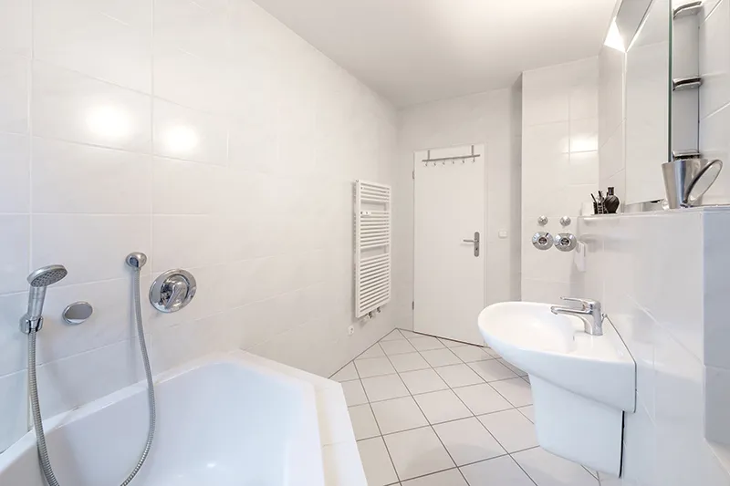 ... mit großer Wanne