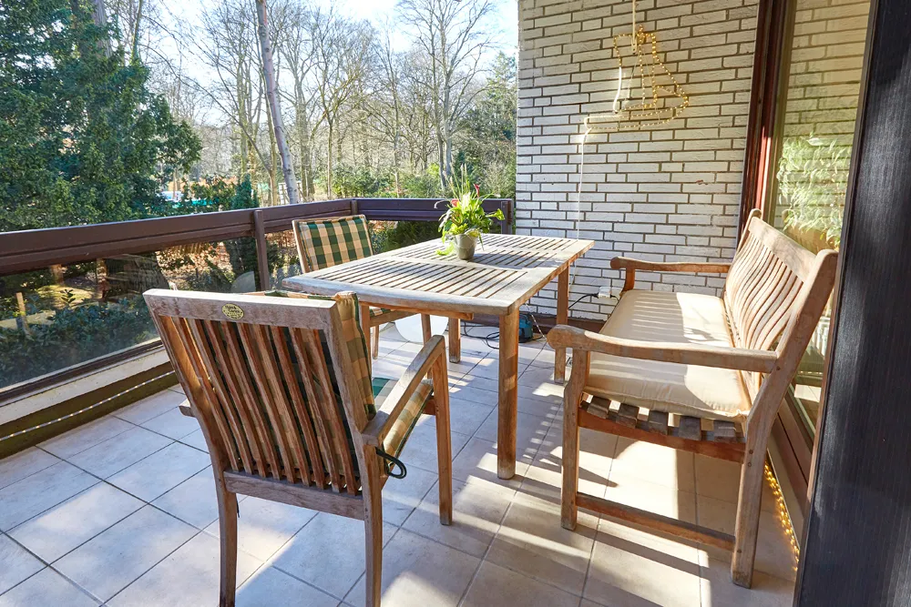 Südbalkon...