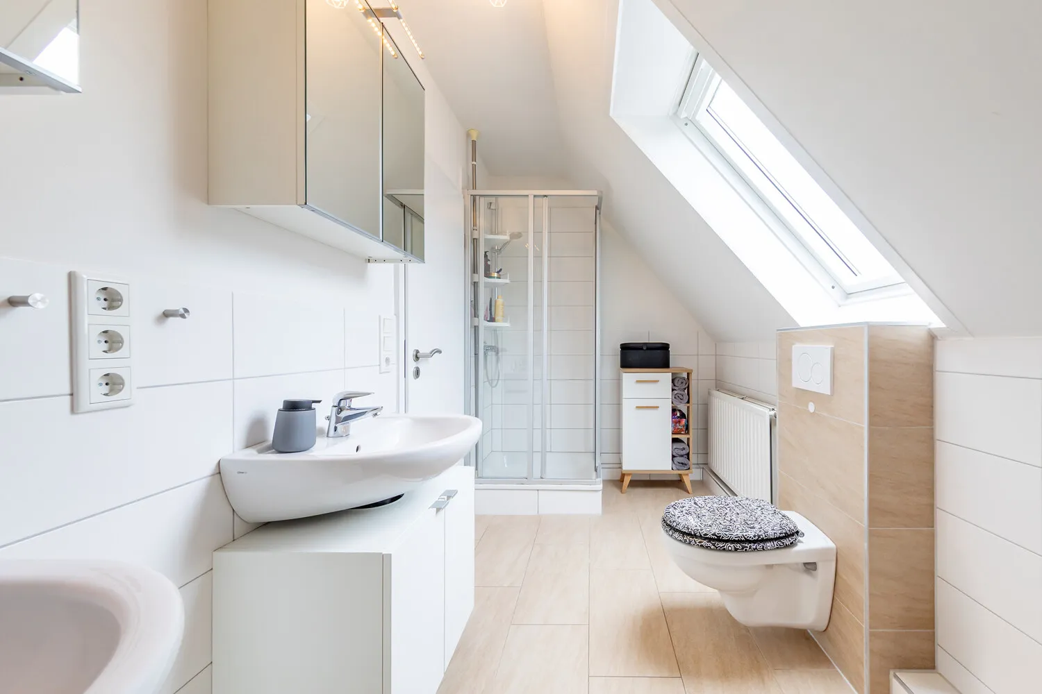En suite Badezimmer