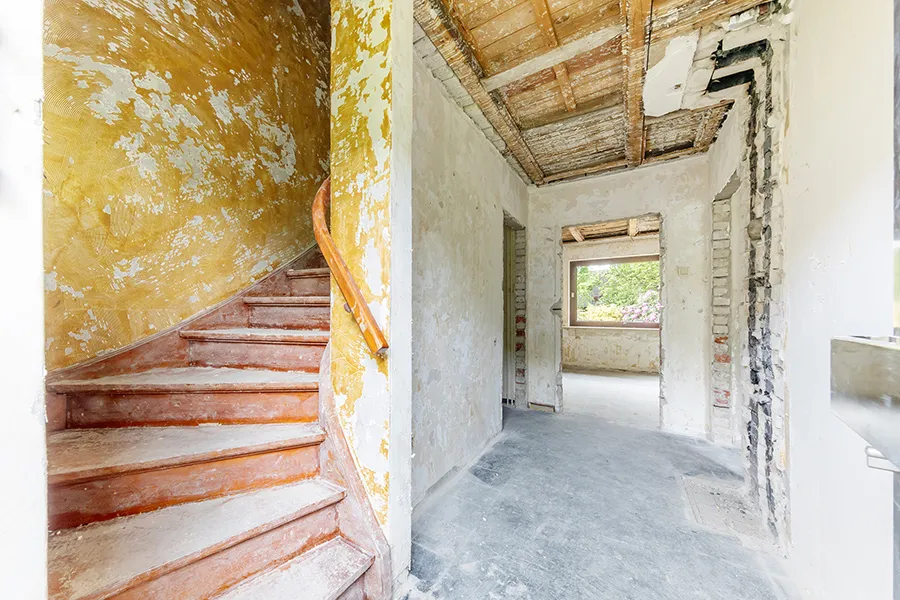 Treppe ins Dachgeschoss aktuell