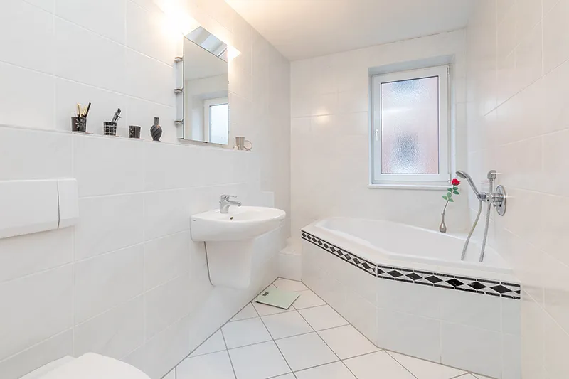 Badezimmer im Ist-Zustand