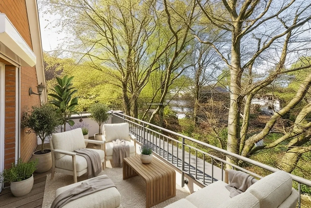 Einrichtungsvorschlag Balkon