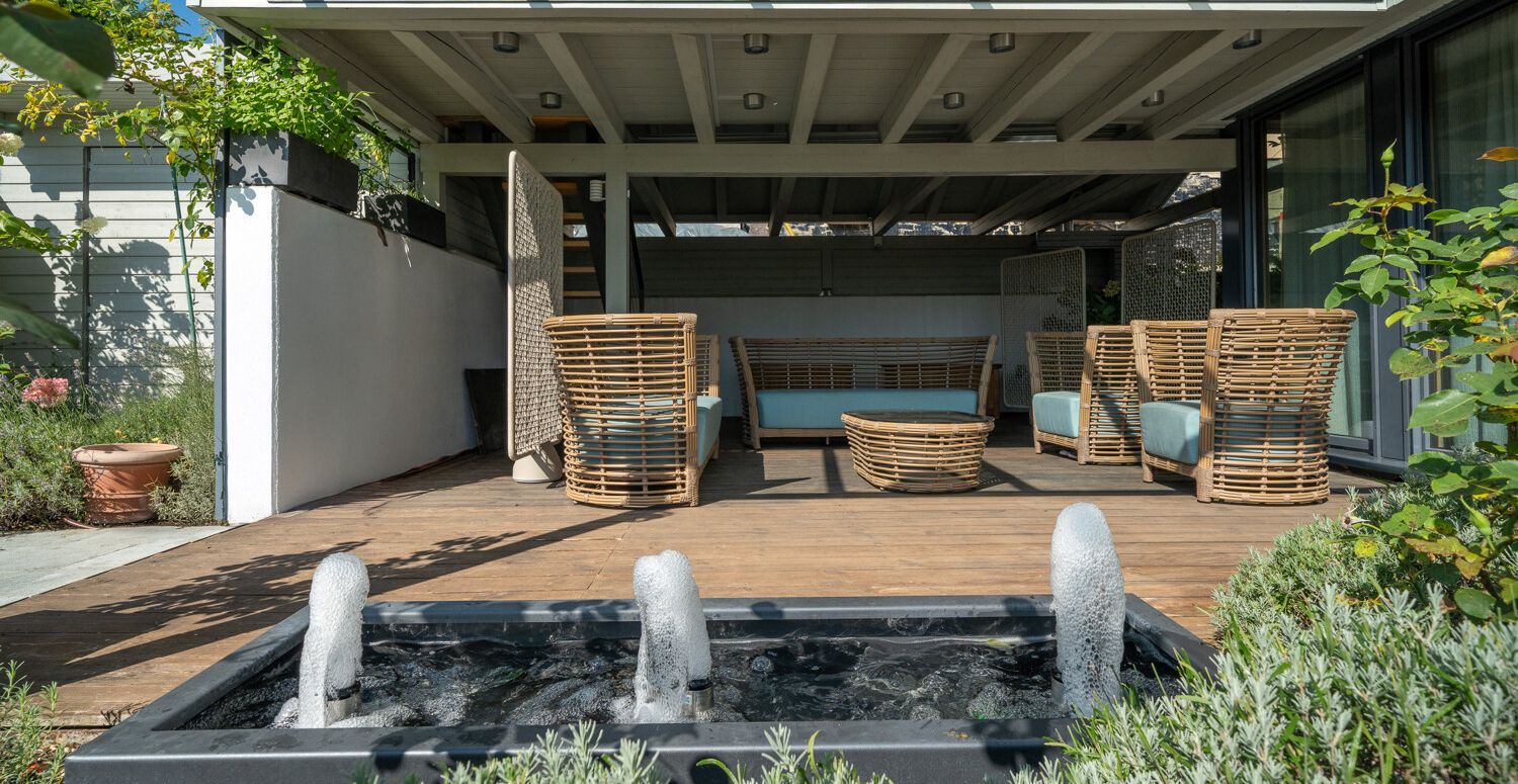 Gartenhighlight Wasserspiel