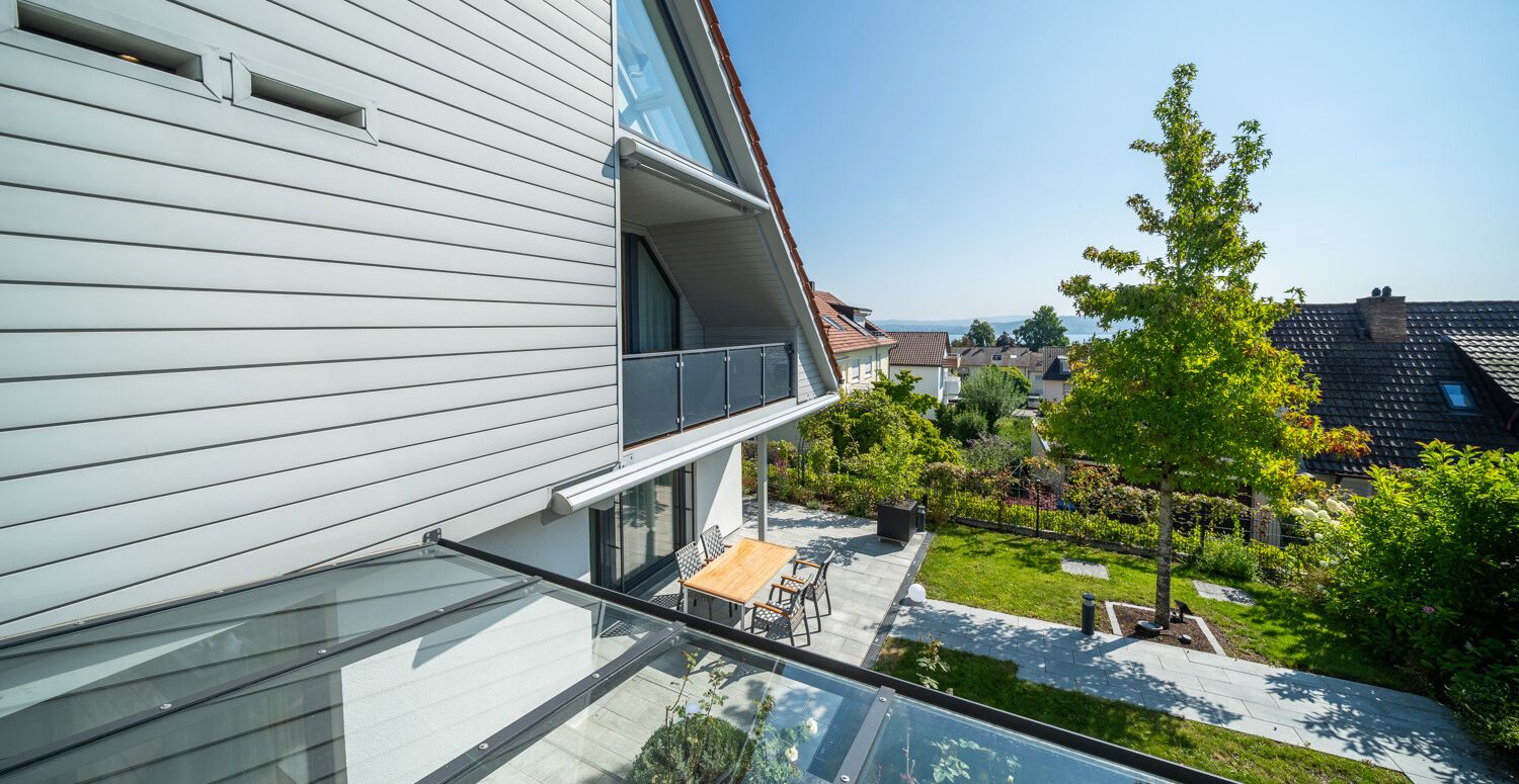 Garten/ Außenansicht von oben