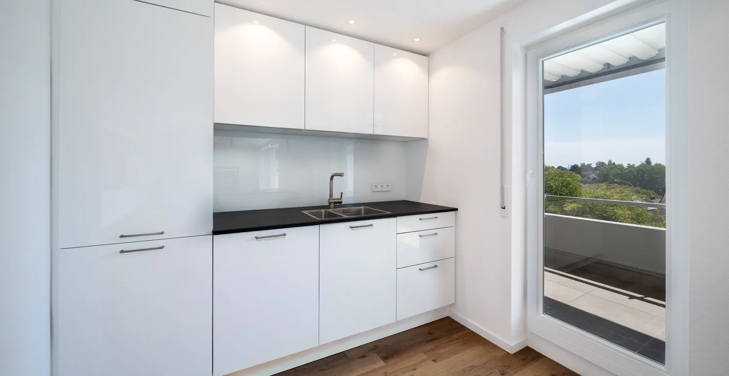 Zugang zur Süd-West Terrasse