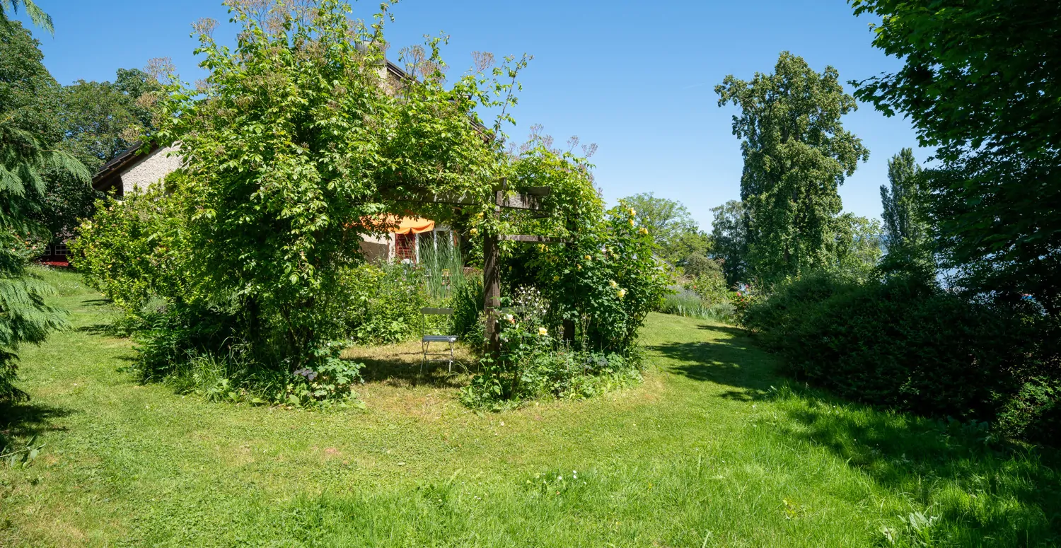 Liebevoll angelegter Garten