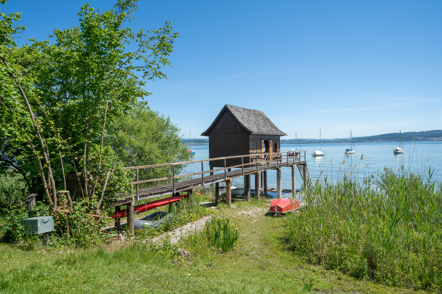 Badehäuschen