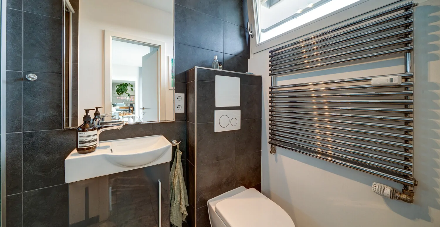 Gäste WC mit Dusche