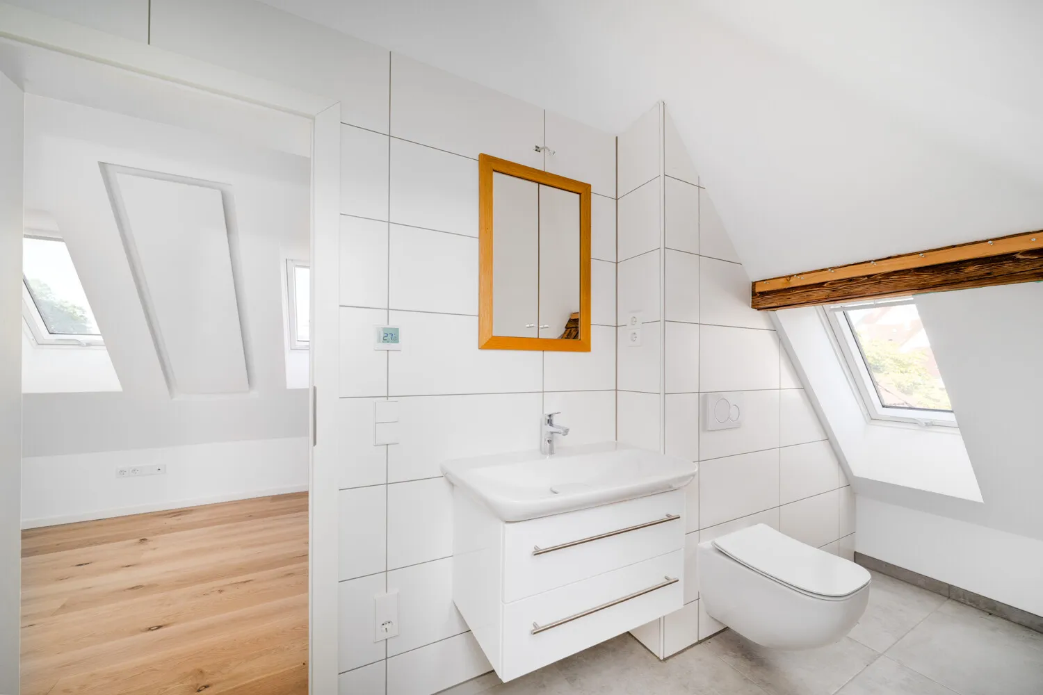 Separates WC mit Weitblick