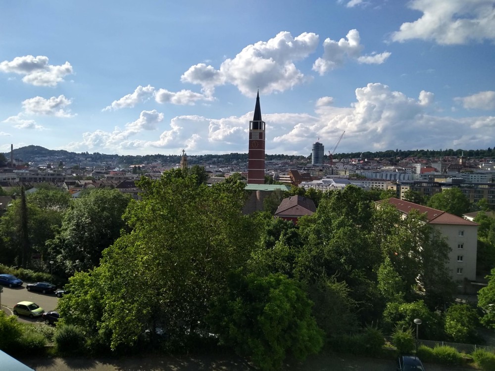 Ausblick Nordbalkon Sommer