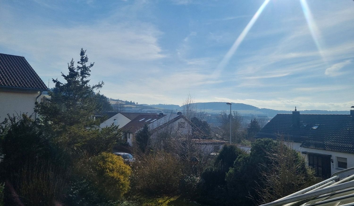 Ausblick Balkon