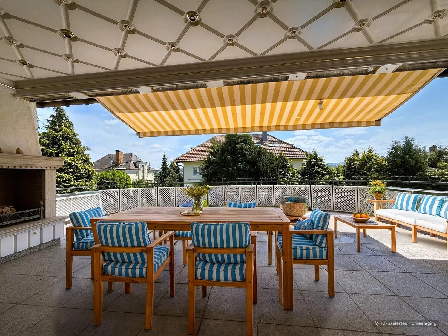 Südbalkon mit KI