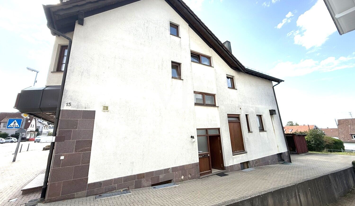 Seitenansicht Wohnhaus