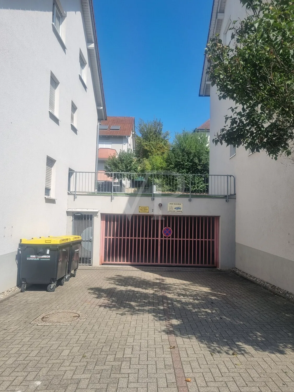 Zugang Tiefgarage