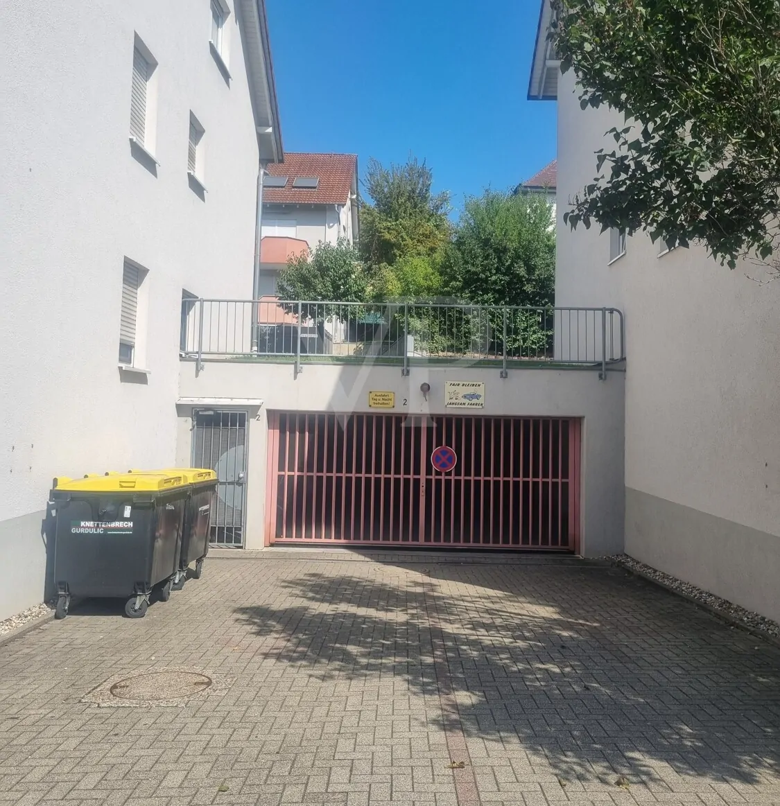 Zugang Tiefgarage