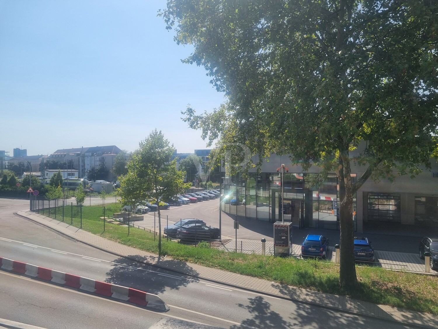 Blick von Balkon