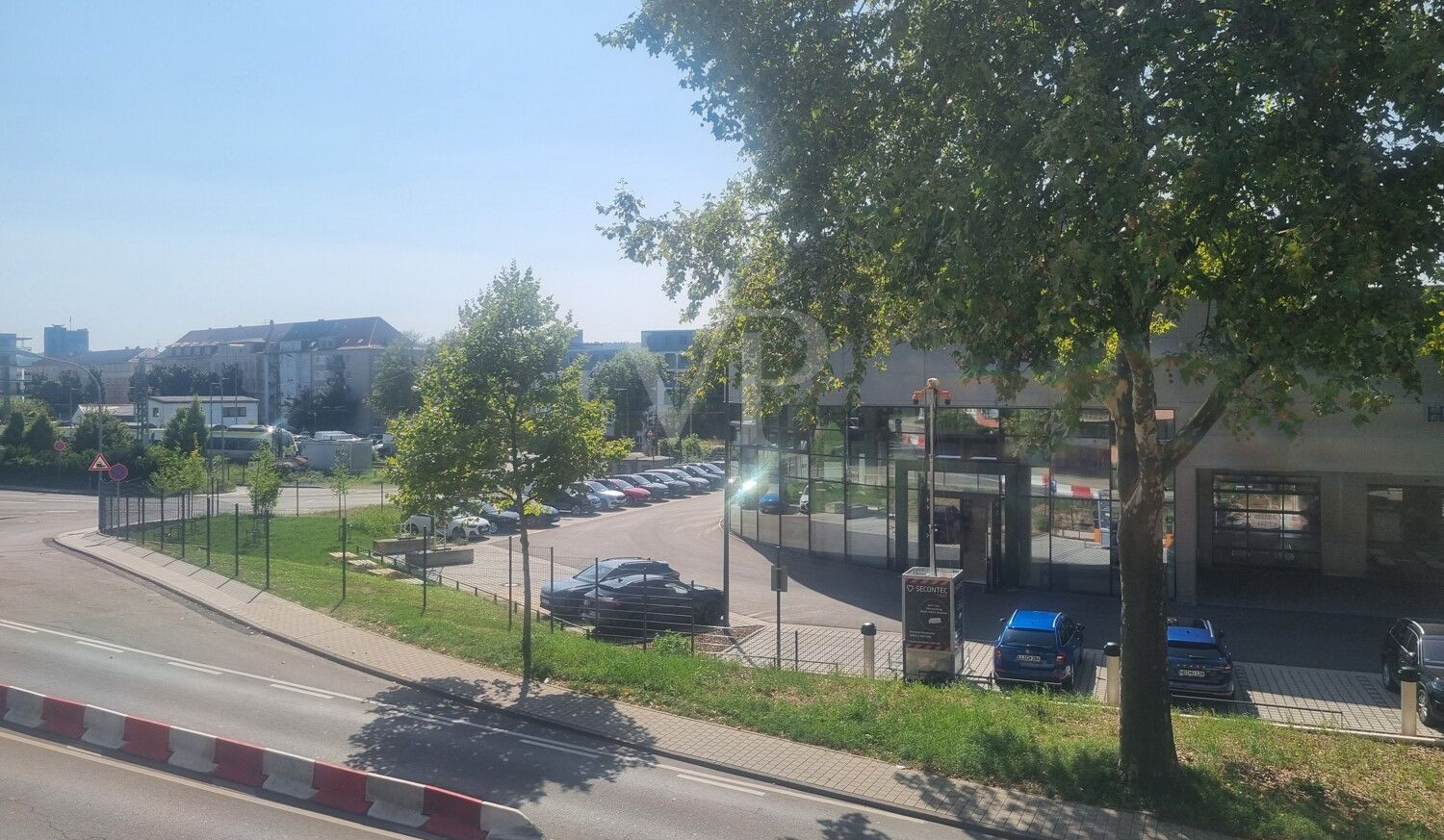 Blick von Balkon
