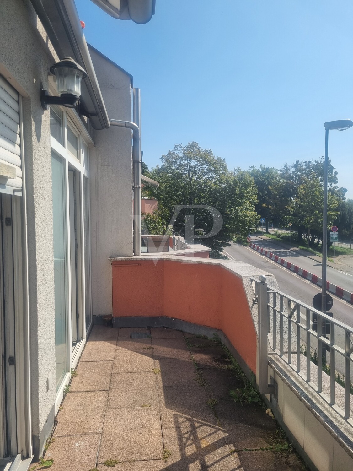 Großzügiger Balkon