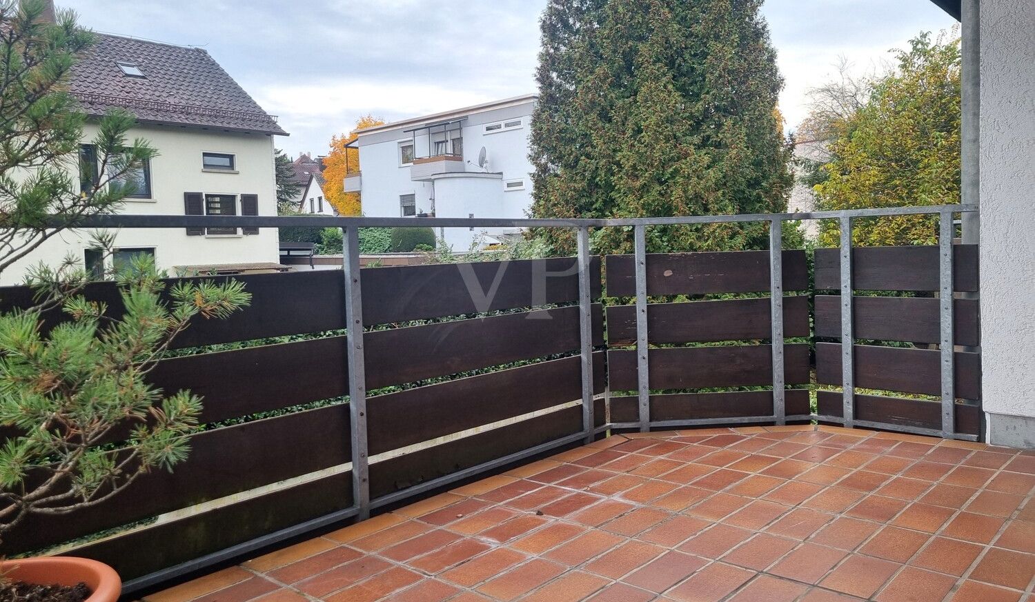 Großer Balkon