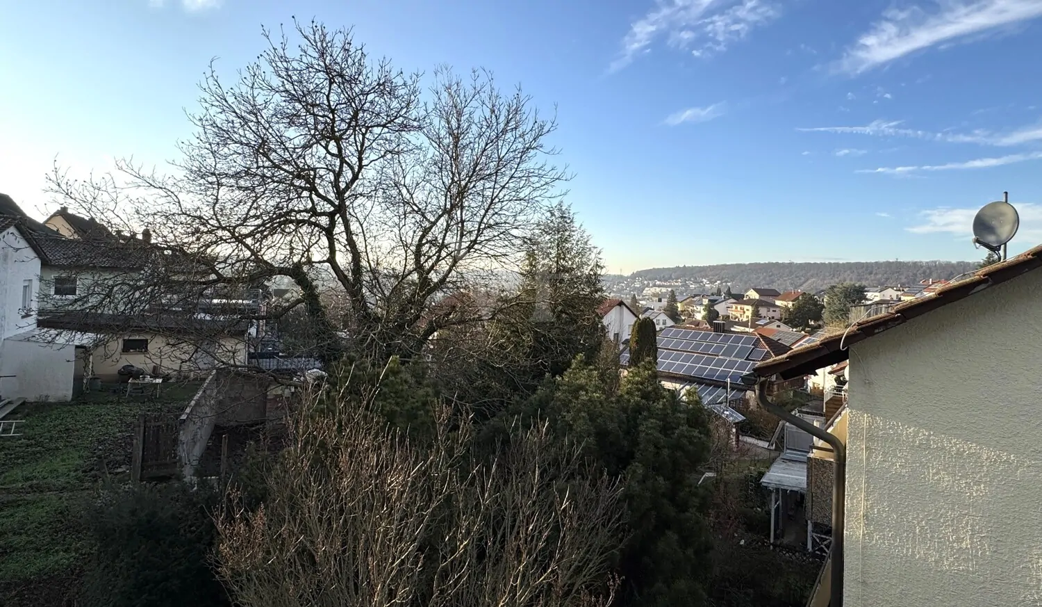 Ausblick Balkon