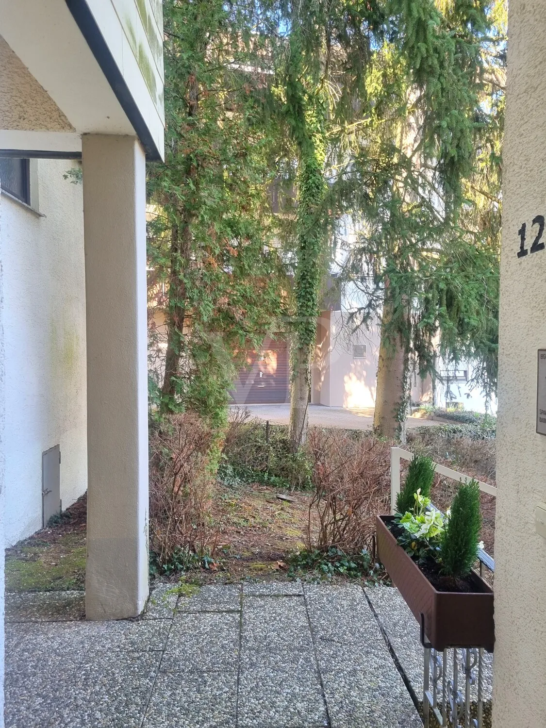 Freundlicher Hauseingang