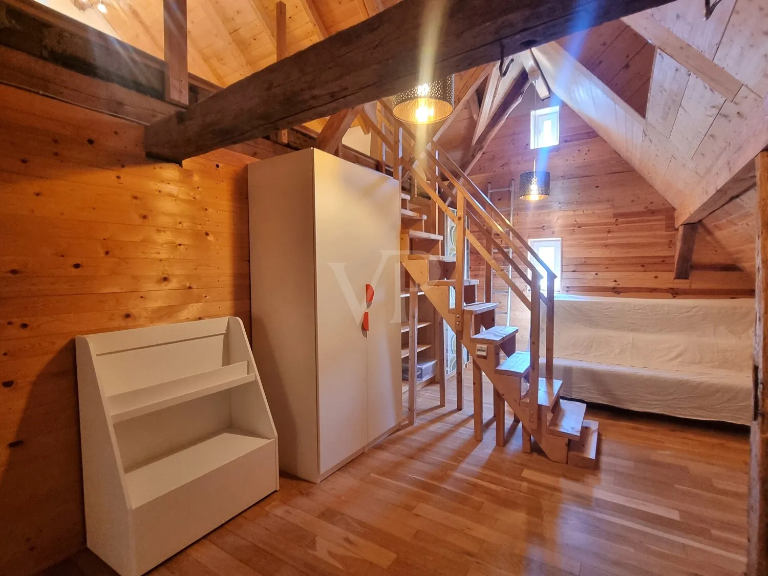 Zugang zum Dachstudio