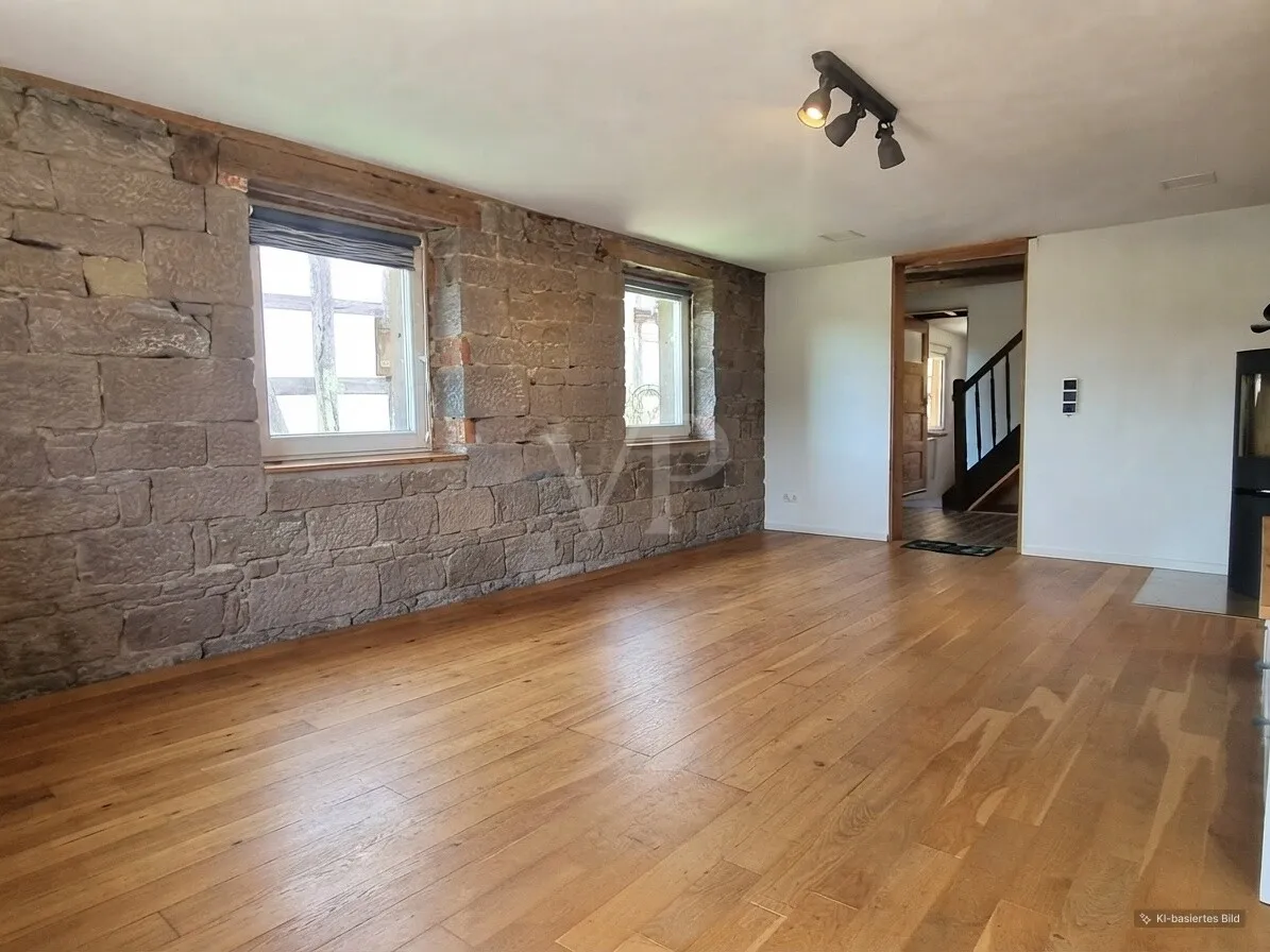 Wohnbereich geräumt (KI visualisiert)