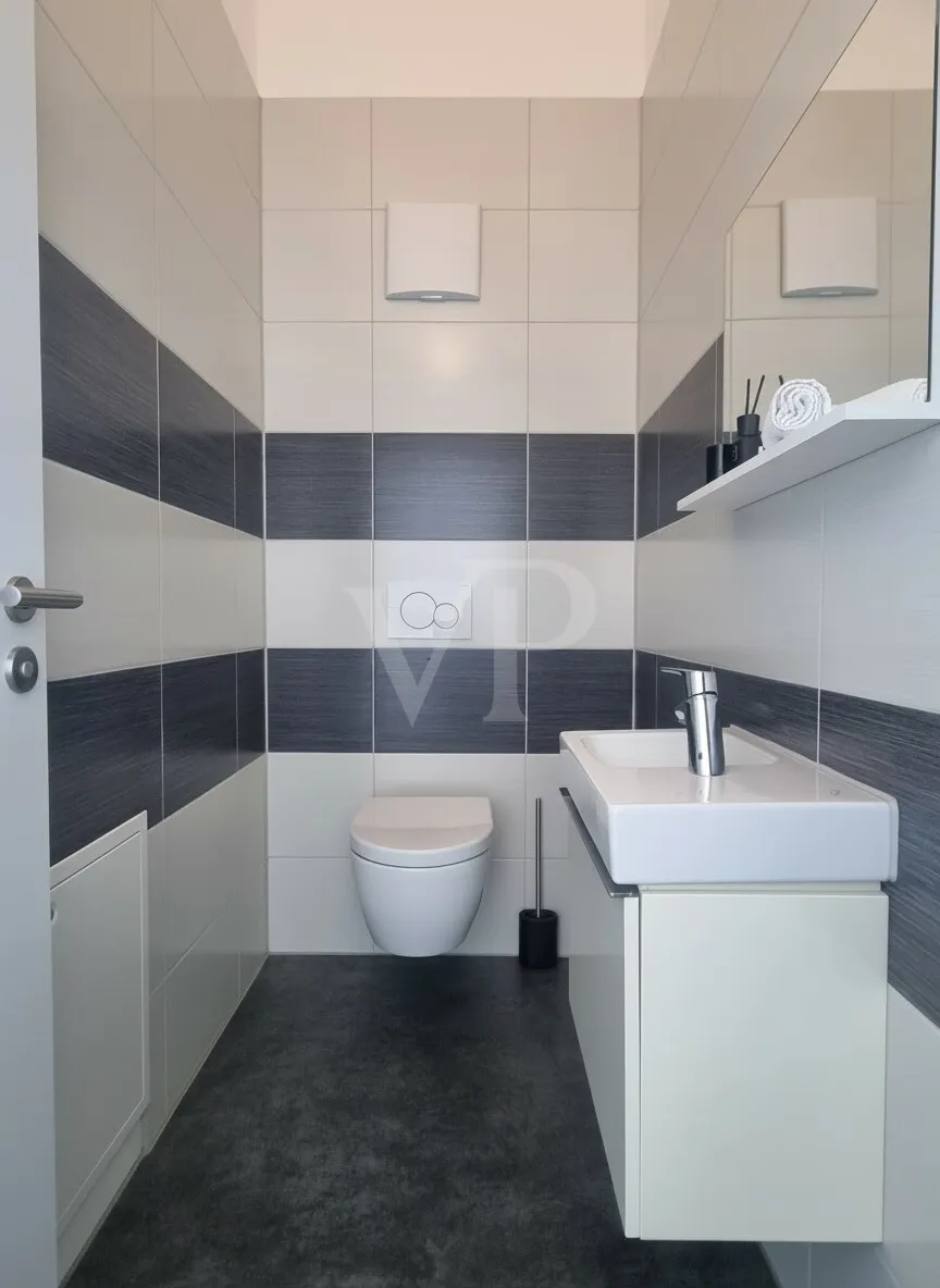 Modernes Gäste-WC