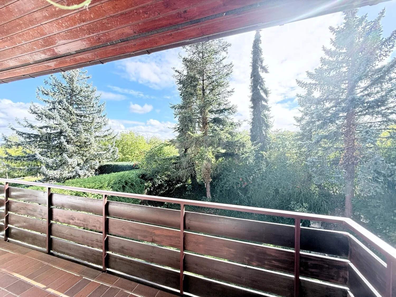 Balkon Ausblick